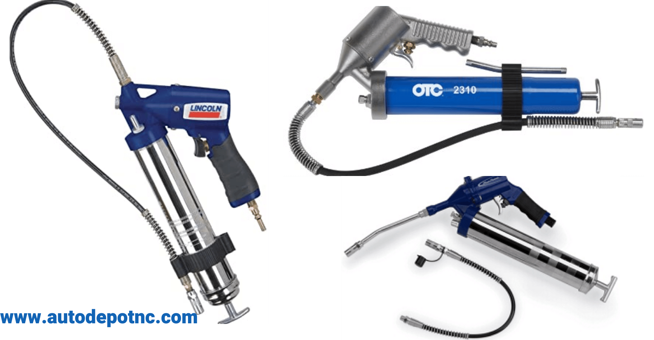 Can be Equipped with Flat/Tip Mouth Multifunction and Ergonomic WXQ-XQ High Strength Pneumatic Grease Tool Special for Pneumatic Butter Machine 
